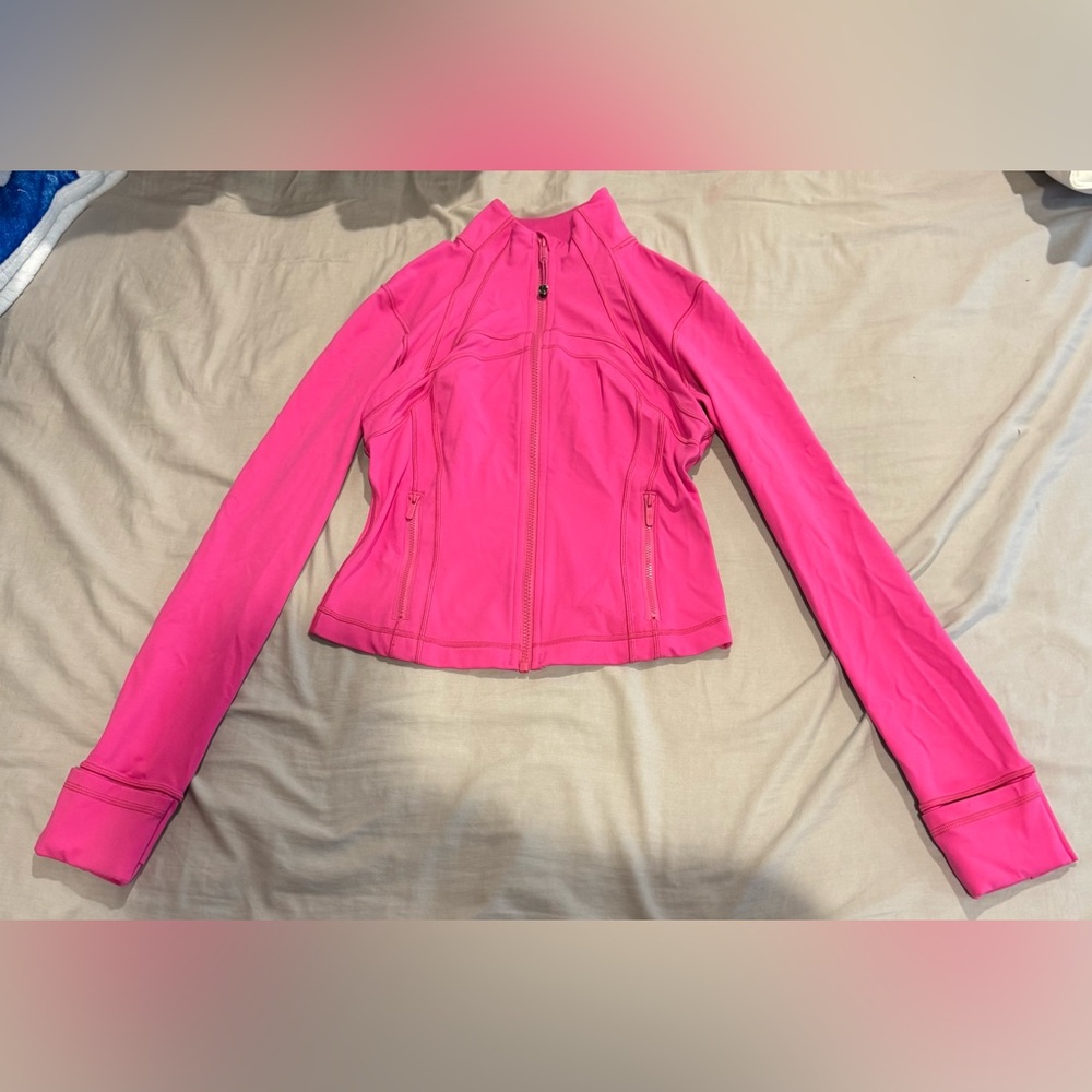 Lululemon define jacket cropped nulu size 6